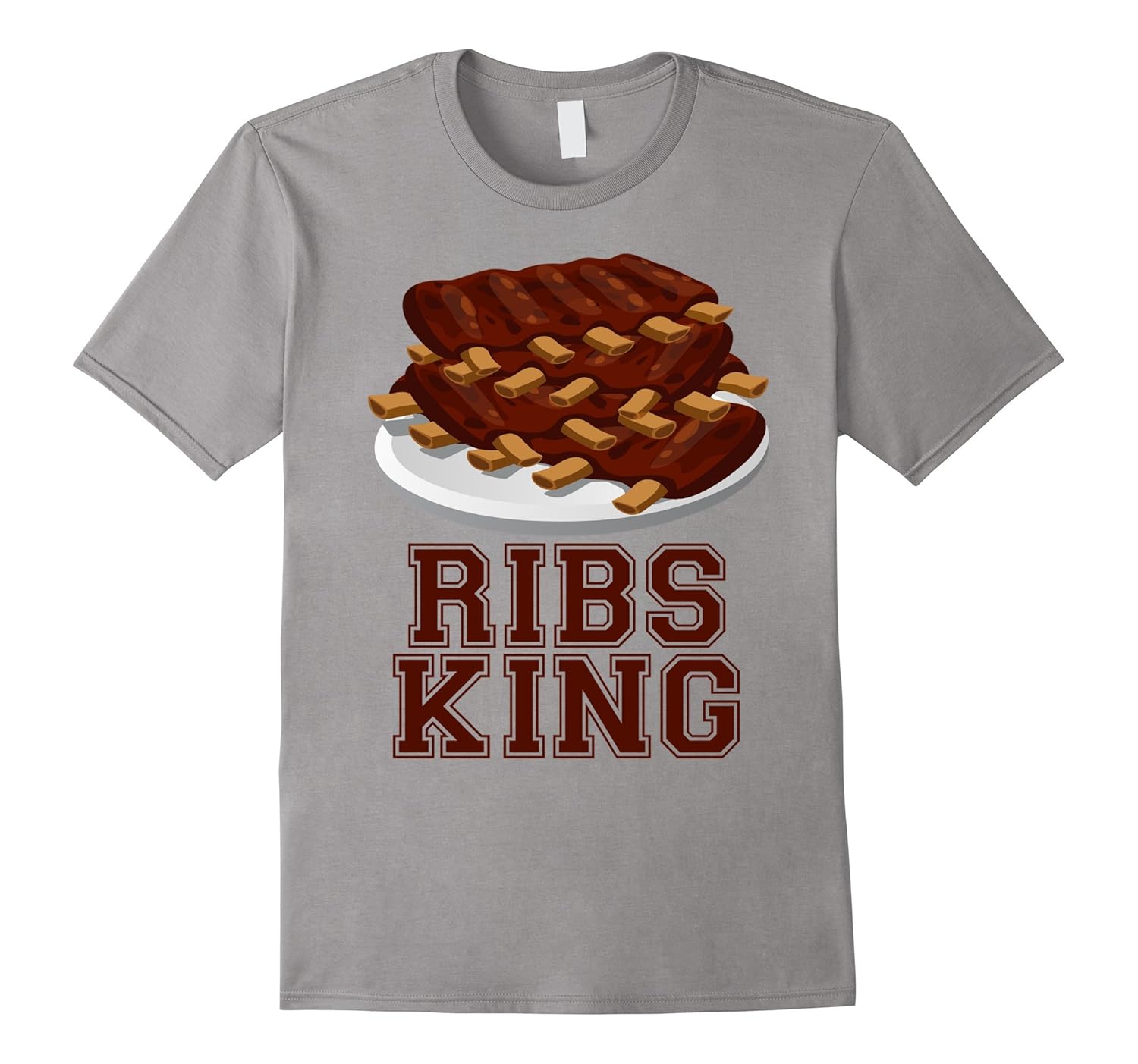 Ribs King Tshirt for rib lover and bbq fan-ANZ