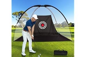 Golf Hitting Net Indoor Golf Net Golf Nets for Backyard Driving Golf net with Target and Carry Bag Golf Practice Net