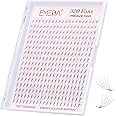 EMEDA 320 Fans Premade Lash Fans Pointy Thin Base XL Boxes Premade Fans Eyelash Extensions Stable D Curl Lash Extension Premade Fans Pre Fanned Volume Lash Extensions (5D-0.07-C-8-15mm)