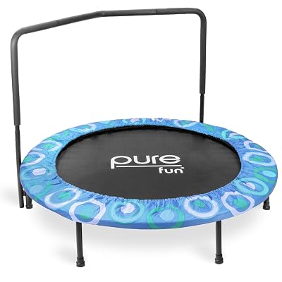 Super Jumper Kids Trampoline with Handrail