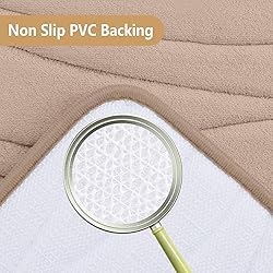 Buganda Memory Foam Bathroom Rug Mat 59x20, Extra