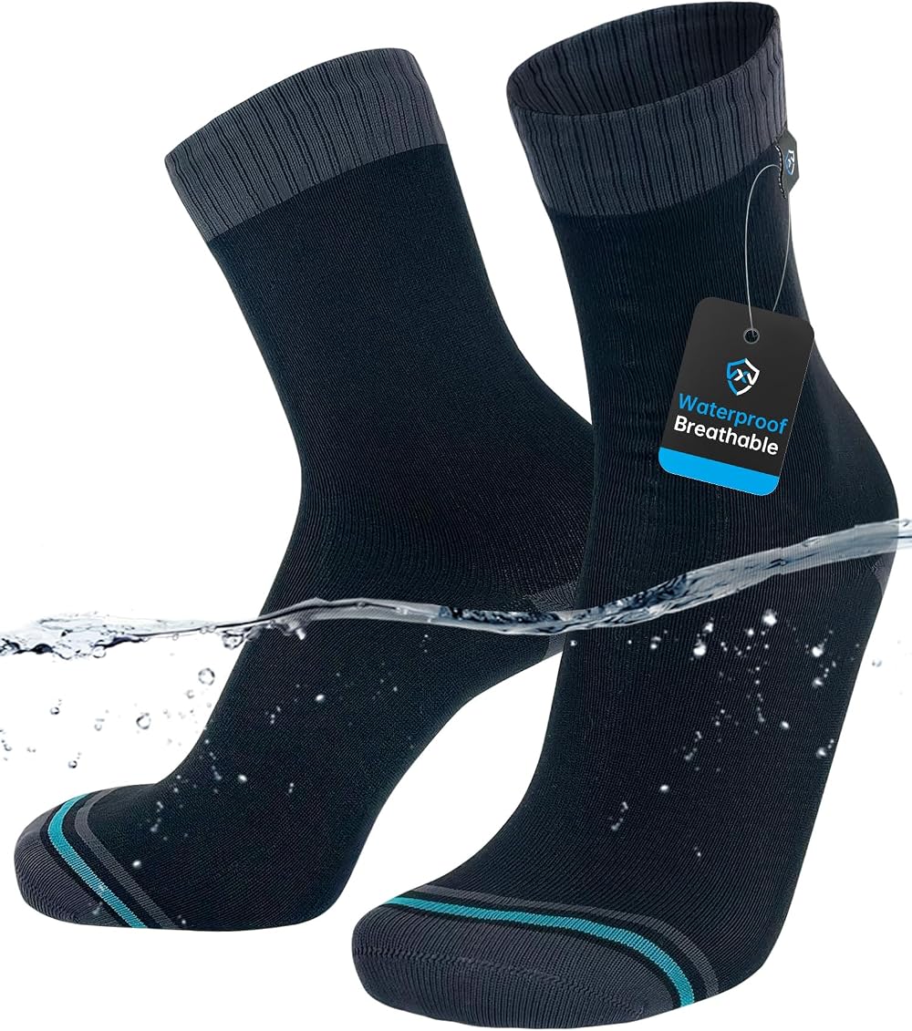 DexShell Waterproof Everyday Socks Breathable Membrane Over-the-Ankle Large