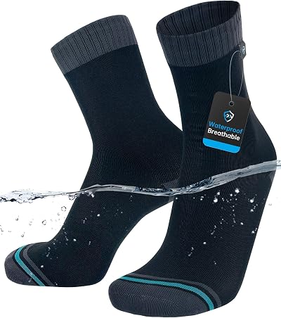 DexShell Waterproof Everyday Socks Breathable Membrane Over-the-Ankle Large