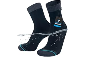 DexShell Waterproof Everyday Socks for Men & Women, Breathable Over-the-Ankle Socks for Walking, Commuting in Wet Weather