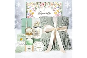 GRTARANY Birthday Gifts for Women Self Care Gift, Relaxing Spa Gift Basket Bath Set Get Well Soon Care Package Valentines Day