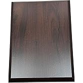 Express Medals 5 x 7 Inch Cherry Color DIY Blank Award Plaque with Beveled Edge Trophy Gift Plaques