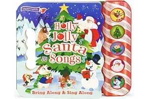 Holly Jolly Santa Songs - Children's Christmas Book with Fun and Festive Sounds for Kids 2-5 (Early Bird Song Book)