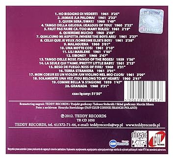 Francis Connie Connie Francis Sings French Italian Spanish