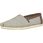 Toms Men's Alpargata Synthetic Trim Frost Grey Chambray 8