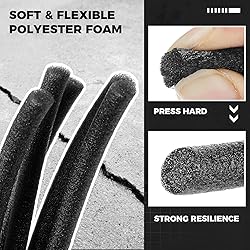 MotiMind 1 Inch x 50 ft Foam Backer Rod for Gaps