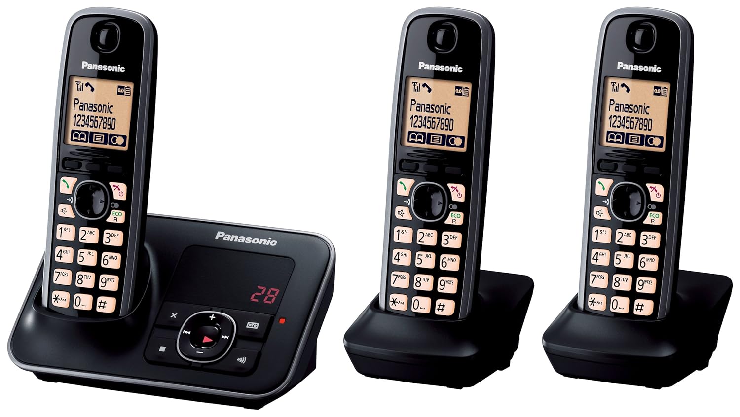 User Manual For Panasonic Dect 6.0 Cordless Phone. Panasonic KX-TG6621EB  Single Digital Cordless Phone: Amazon.co.uk: Electronics