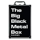 The Big Black Metal Box (PRO Edition) | Case Is Suitable For Cards Against Humanity, Magic The Gathering Etc (Game Not Included) | Includes 8 Dividers | Fits up to 2000 Loose Unsleeved Cards