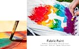 Artme Fabric Paint Set 10 Colours 20ml - Wash-Safe for DIY Projects view 6