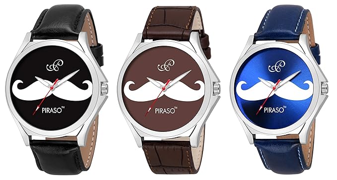 Times Quartz Analog Watch - Combo Pack of 3 for Mens -PW3-57