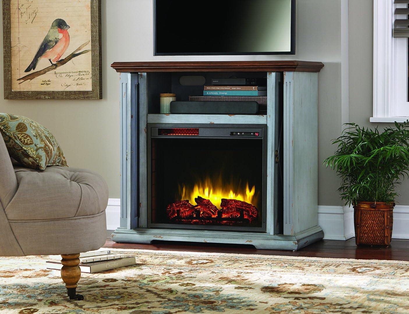 Muskoka 25780213 Electric Fireplace Amazon.ca Home & Kitchen