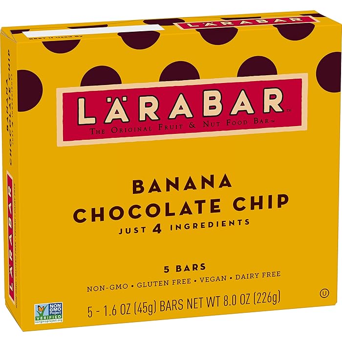 Buy Larabar Gluten Free Bar, Banana Chocolate Chip, 1.6 oz Bars (5