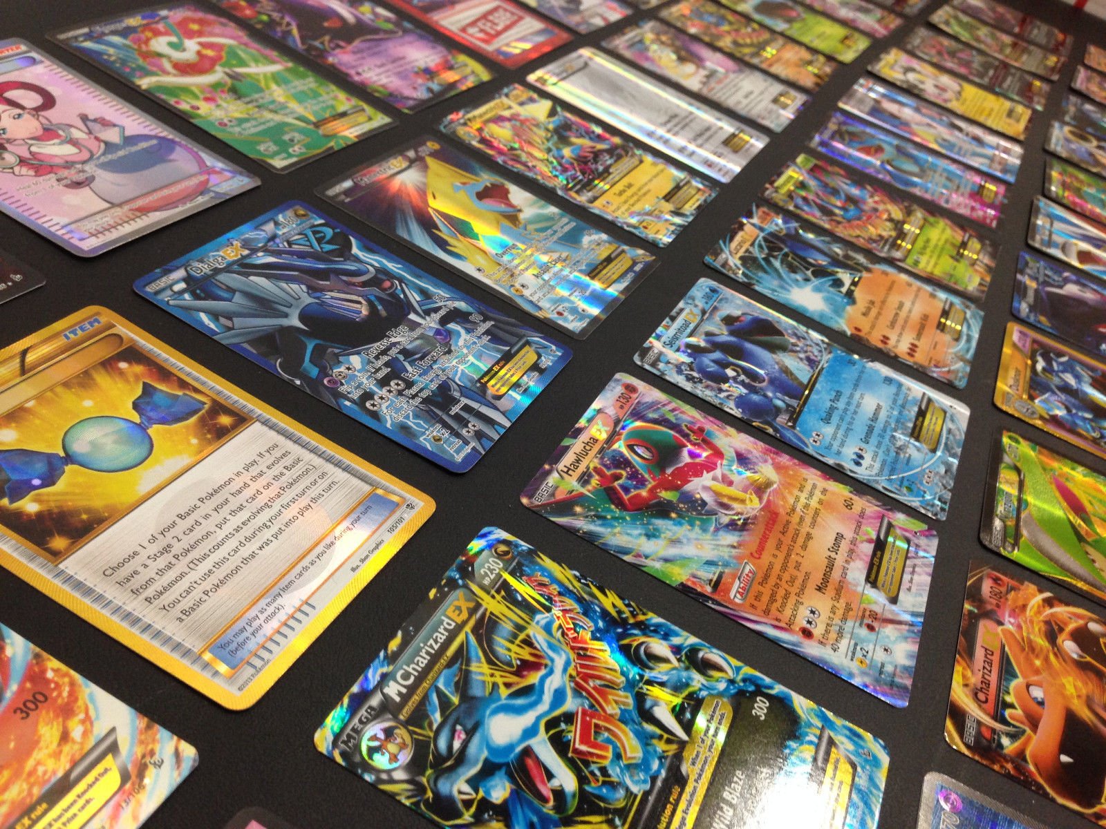 Pokemon Tcg : 100 Card Lot Rare Common Unc Holo & Guaranteed Ex Or Full Art 25 81fAnRMvgdL