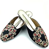 Chandrakala Bridal Mojaris for Women Flats Punjabi Jutti (WF138-P)