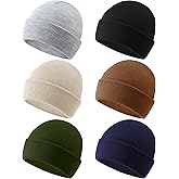 Liitrsh Pack of 6 Winter Baby Beanies Soft Warm Newborn Toddler Infant Cute Knit Baby Hats for Boys Girls Kids (for Under 1 Year Old)