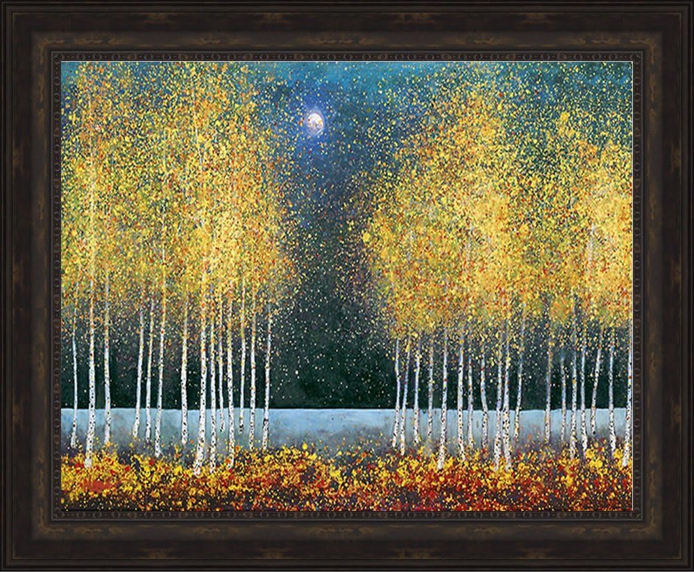 Framed Art by Graves-Brown - Blue Moon 42 X 30