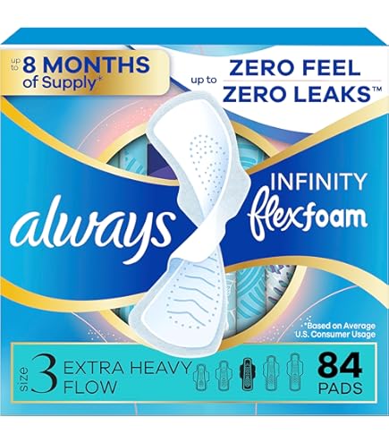 Amazon.com: Always Classic 8 Nighttime Pads, Size 3 (Pack of 2