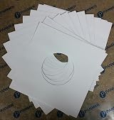 Panmer 7 Inch White Paper Sleeves Pack of 50 view 2