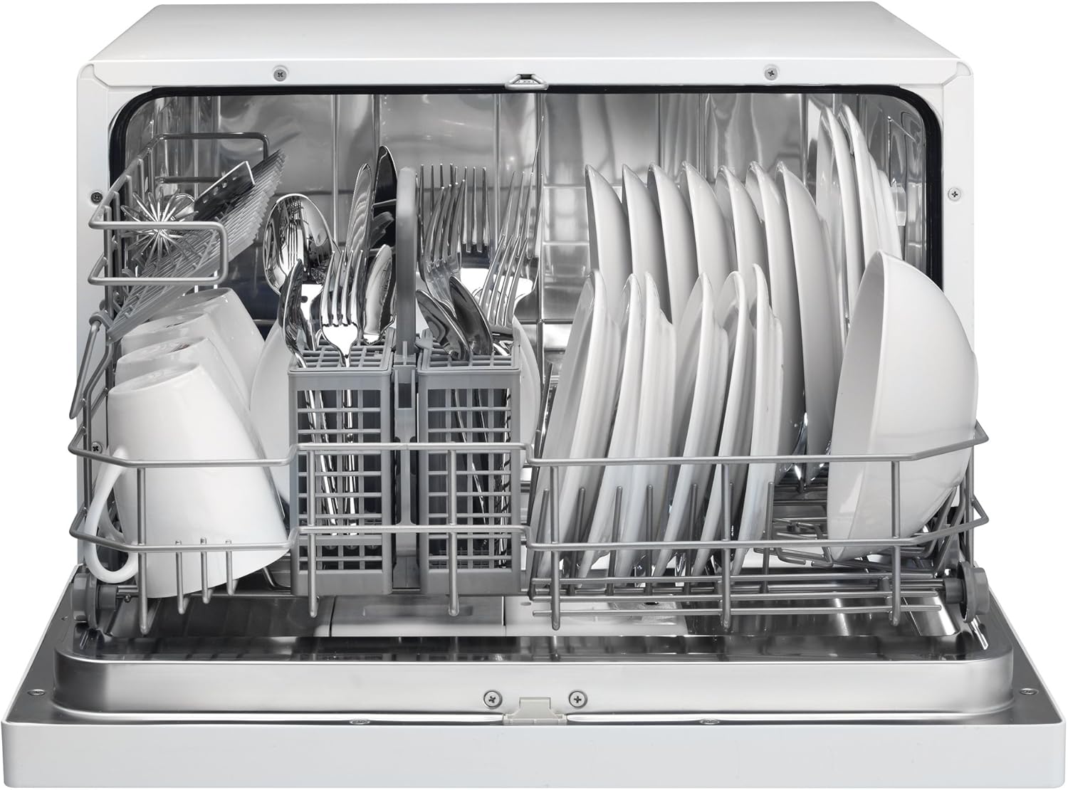 Amazon Com Danby Ddw611wled Countertop Dishwasher White Appliances