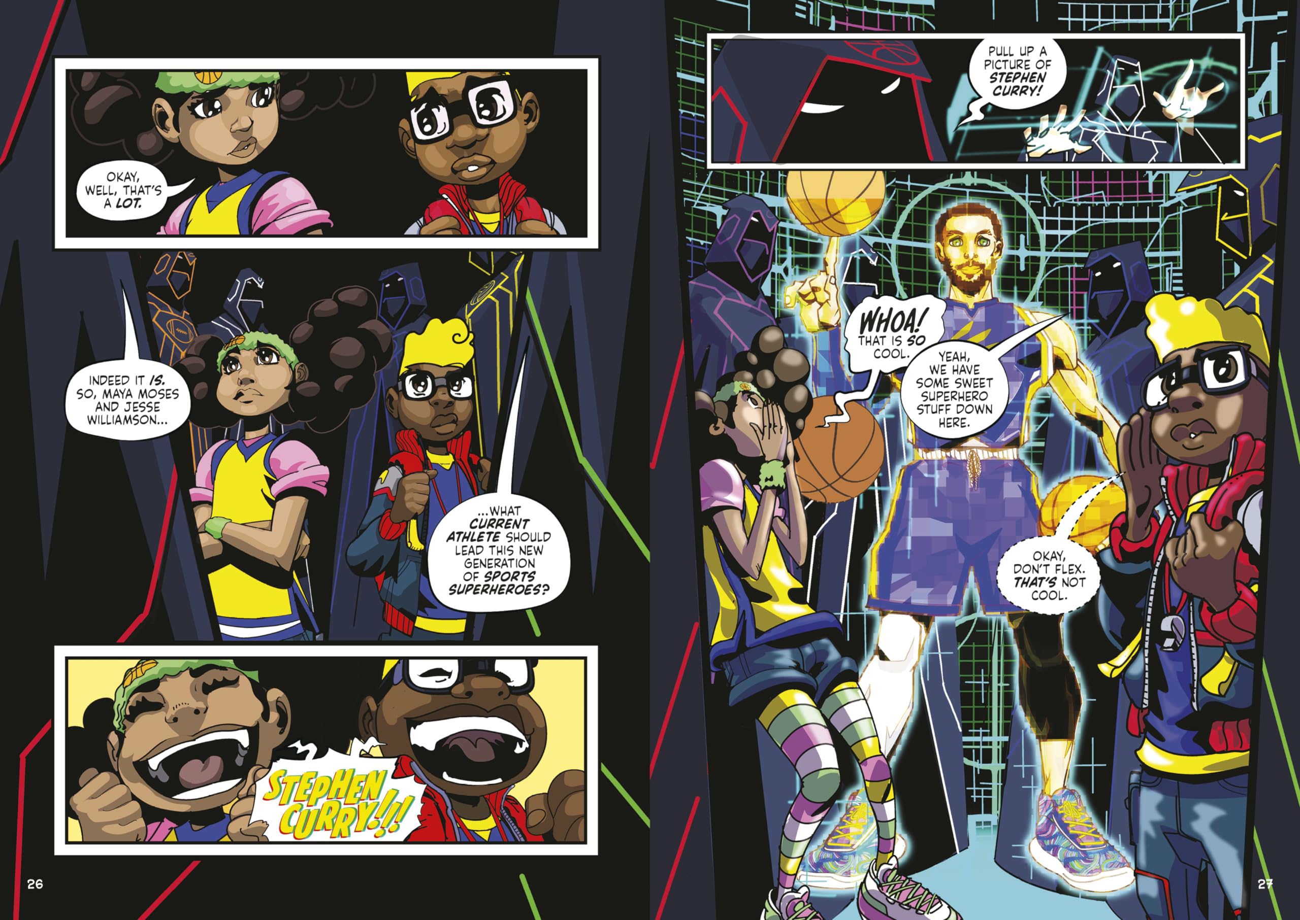 Stephen Curry: The Official Graphic Novel (Stephen Curry Sports Superheroes) Stephen Curry: The Official Graphic Novel (Stephen Curry Sports Superheroes) Paperback Kindle Hardcover