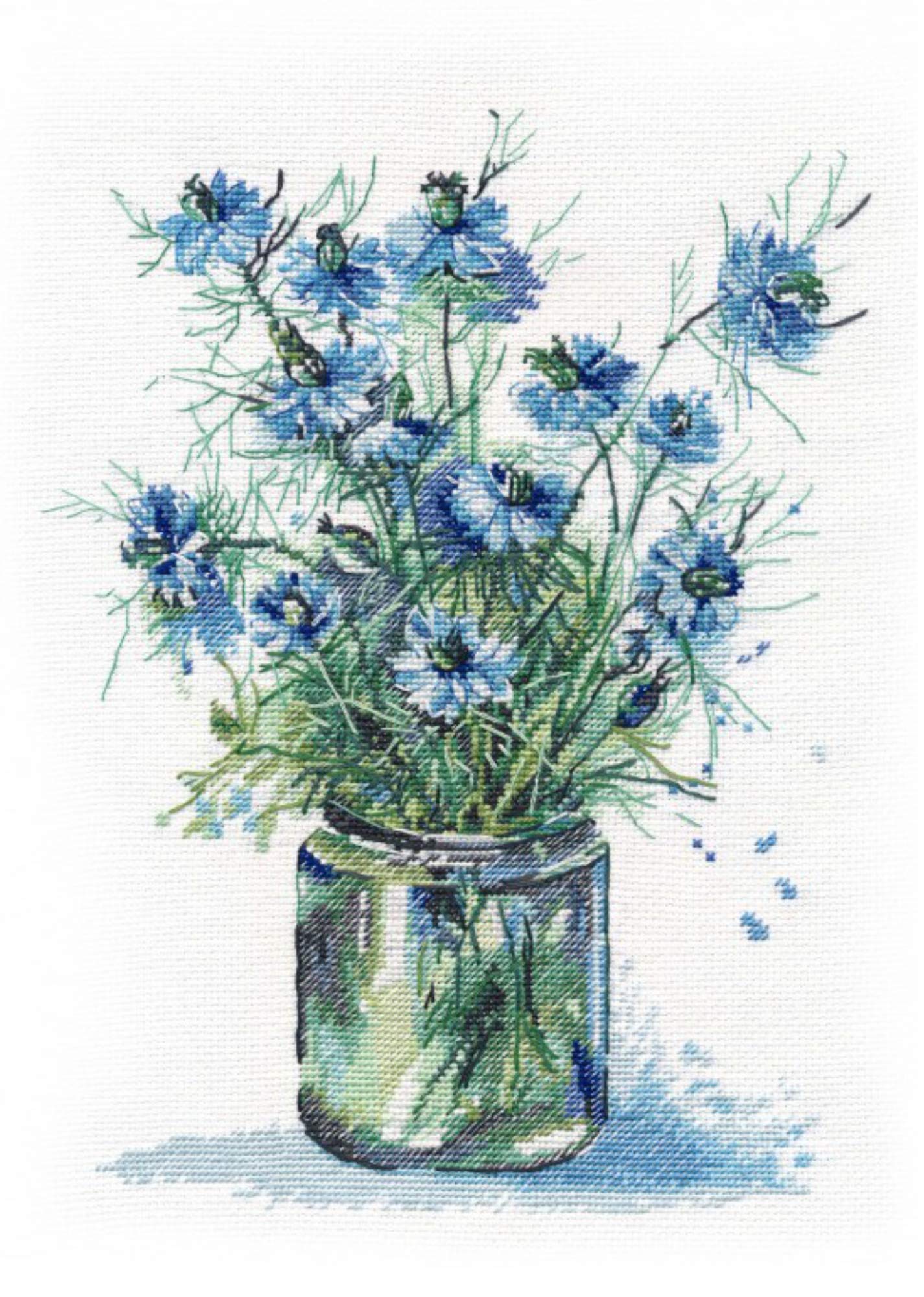 Oven Cross Stitch Kit - Nigella Bouquet