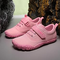 KUBUA Boys Girls Sneakers Kids Barefoot Shoes for