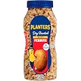 PLANTERS Salted Peanuts, Party Snacks, 16 Oz (1 Ct) | Dry Roasted Salted Peanuts. 0g Trans Fat. Resealable Jar. Snacks for Ad
