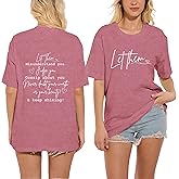 LBP Let Them Shirt for Women Mental Health T-Shirt Inspirational Tees Motivational Tops