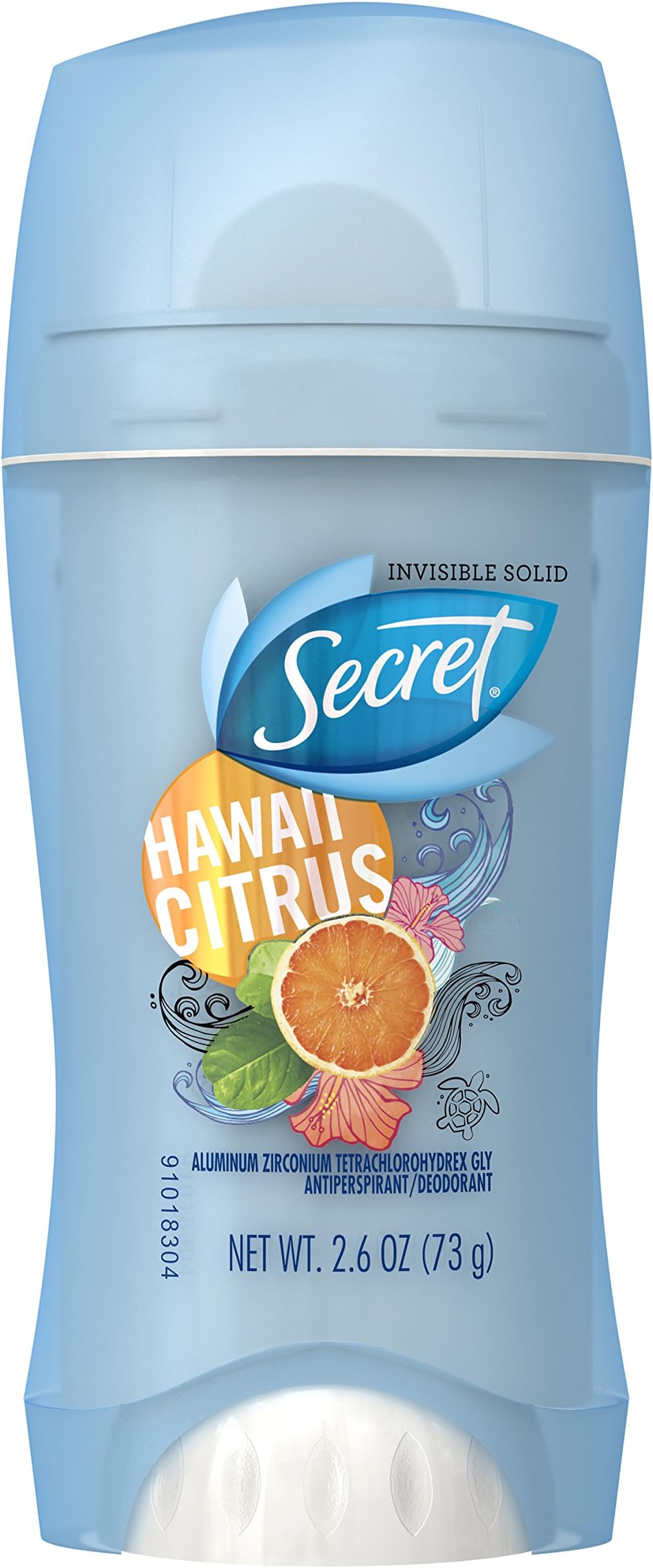 Secret Deodorant Scent, Hawaii Citrus Breeze, 2.6 Ounce, Packaging May Vary