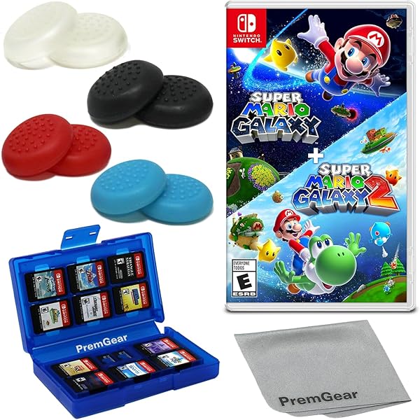Amazon.com: Revolt Gamer Nintendo Switch Super Mario 3D All-Stars