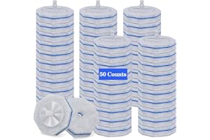 DXEKOLX 50 Count Toilet Wand Refills for Clorox, Upgraded Disposable Brush Heads Compatible with Clorox Wand Refills for Bathroom Cleaning