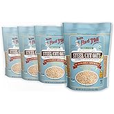 Bob's Red Mill Organic Steel Cut Oats, 24oz (4 Pack)