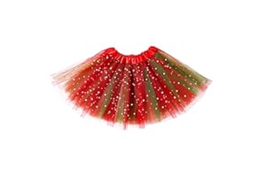 Century Star Sparkle Tutu for Toddler Girls Tulle Ballet Dance Skirt Princess Baby Kids Dress up Birthday Party 3 Layers 2-8T