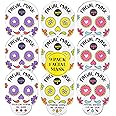 SpaLife Dia de Muertos Facial Mask Variety Pack - 9 Count for Hydrating and Refreshing Skin Care Korean Sheet Masks - Moisturizing Face Mask Sheets for Spa-Like Skin Rejuvenation