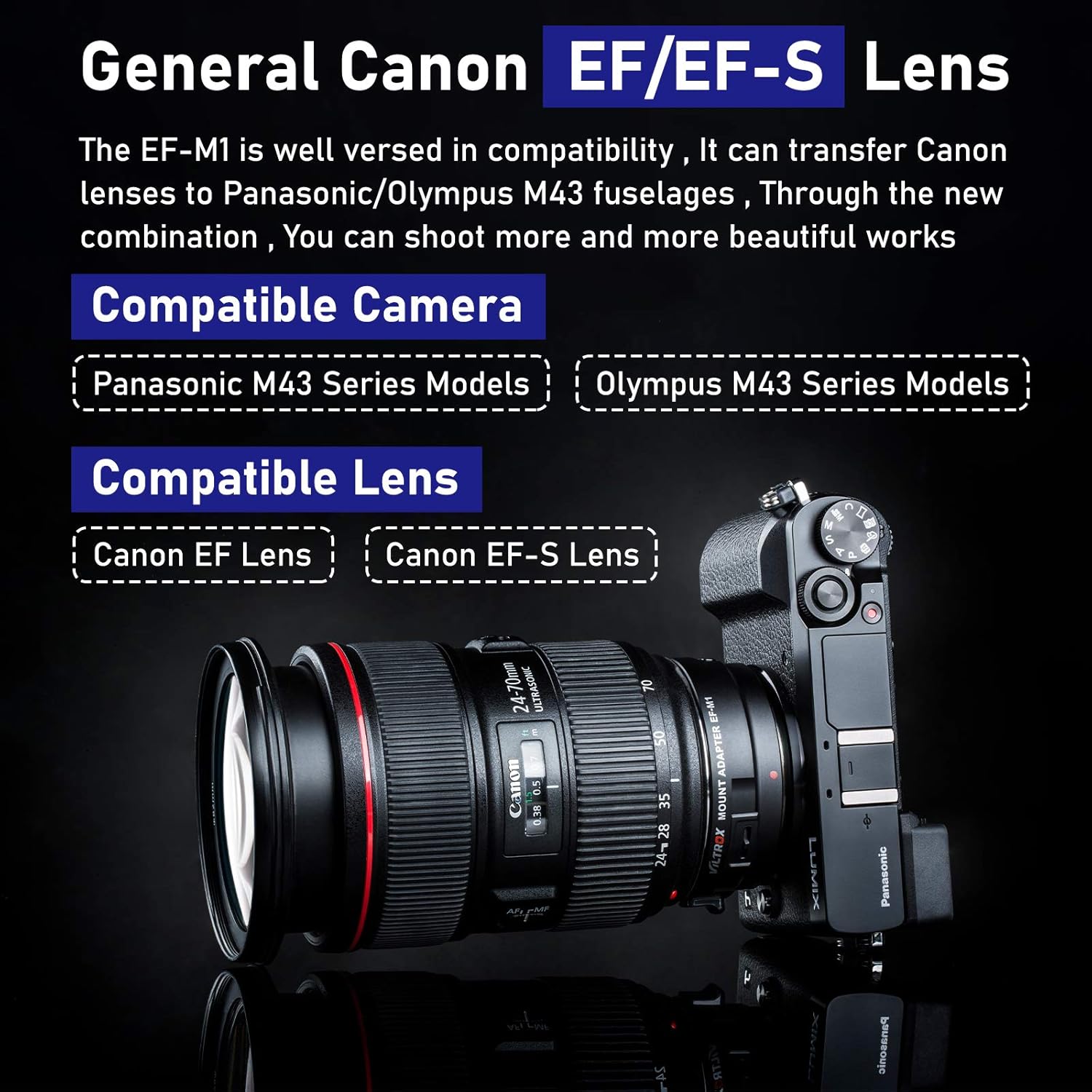 Viltrox EF-M1 Auto Focus Lens Mount Adapter with Aperture Control - Image 4