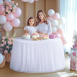 White Round Tablecloth 60 inch Stretchy Elastic
