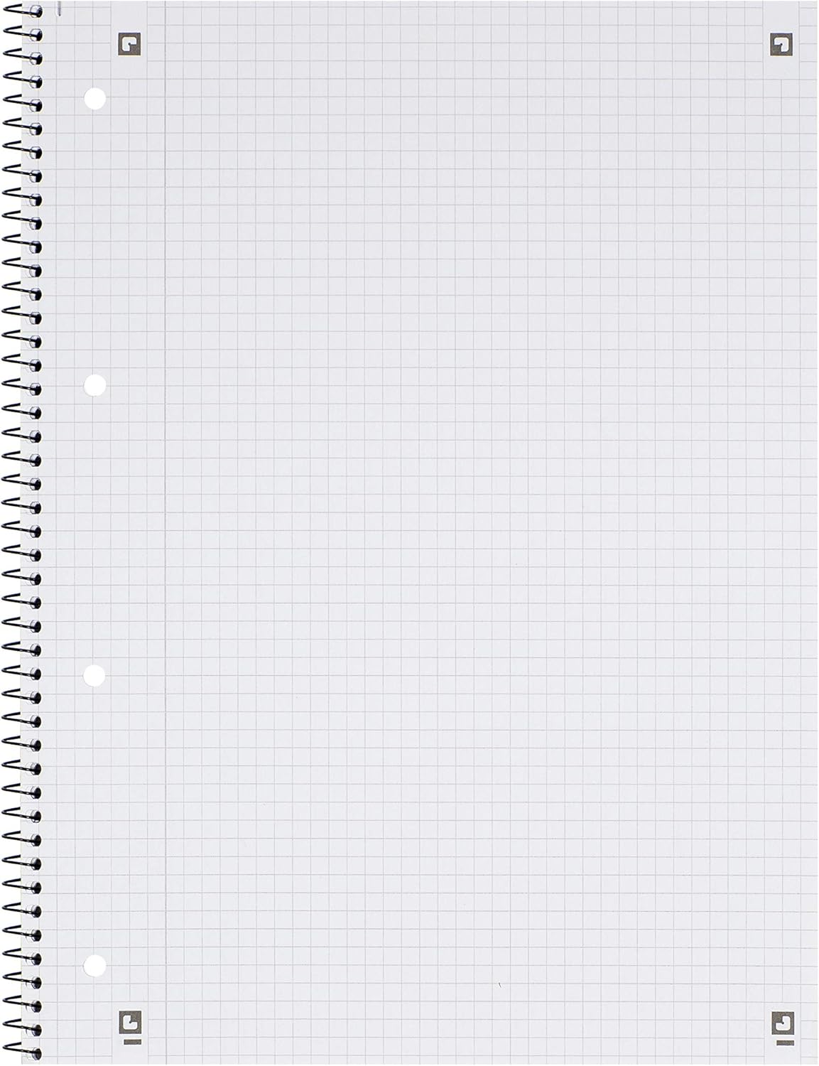 Oxford College Notepad School A4 Squared with Double Margin, 80 Sheets Ruling - Squared with Margin Left Pack of 10 Dark Blue - Image 5