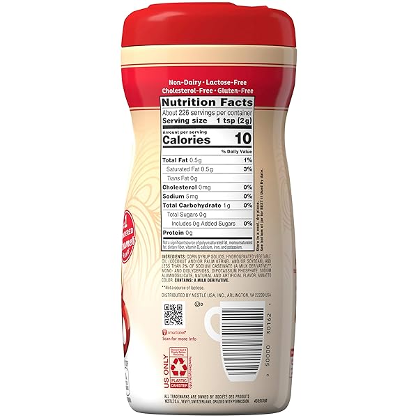 NESTLE COFFEE MATE COFFEE CREAMER ORIGINAL, PACK OF 12 (16 OUNCE) (11000443)