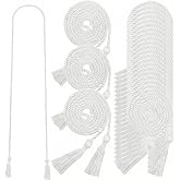 24 pcs Graduation Honor Cords 68" Grad Braided Honor Cord with Tassel Honor Rope Grad Cords Bulk for Graduation Students Bach