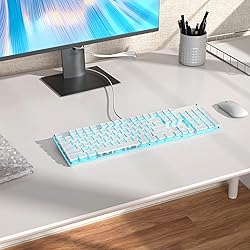 iTastatur Typewriter Keyboard 104-key White Square