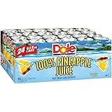 Dole« 100% Pineapple Juice - 24 Cans - 8.4 Oz. Each