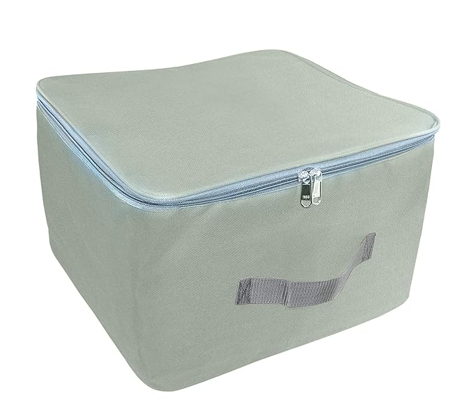 Storite Nylon Wardrobe Bag Underbed Moisture Proof Cloth Storage Organiser with Zippered