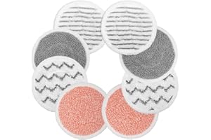 Sinnya 8 Pack S8201 S8001 S7001 S7201 S7005 Mop Compatible with Shark Steam Mop Replacement Pads S7000 Series, S7000 S7000AMZ S7001TGT Steam & Scrub All-in-One Scrubbing Mop for Model XKITP7000