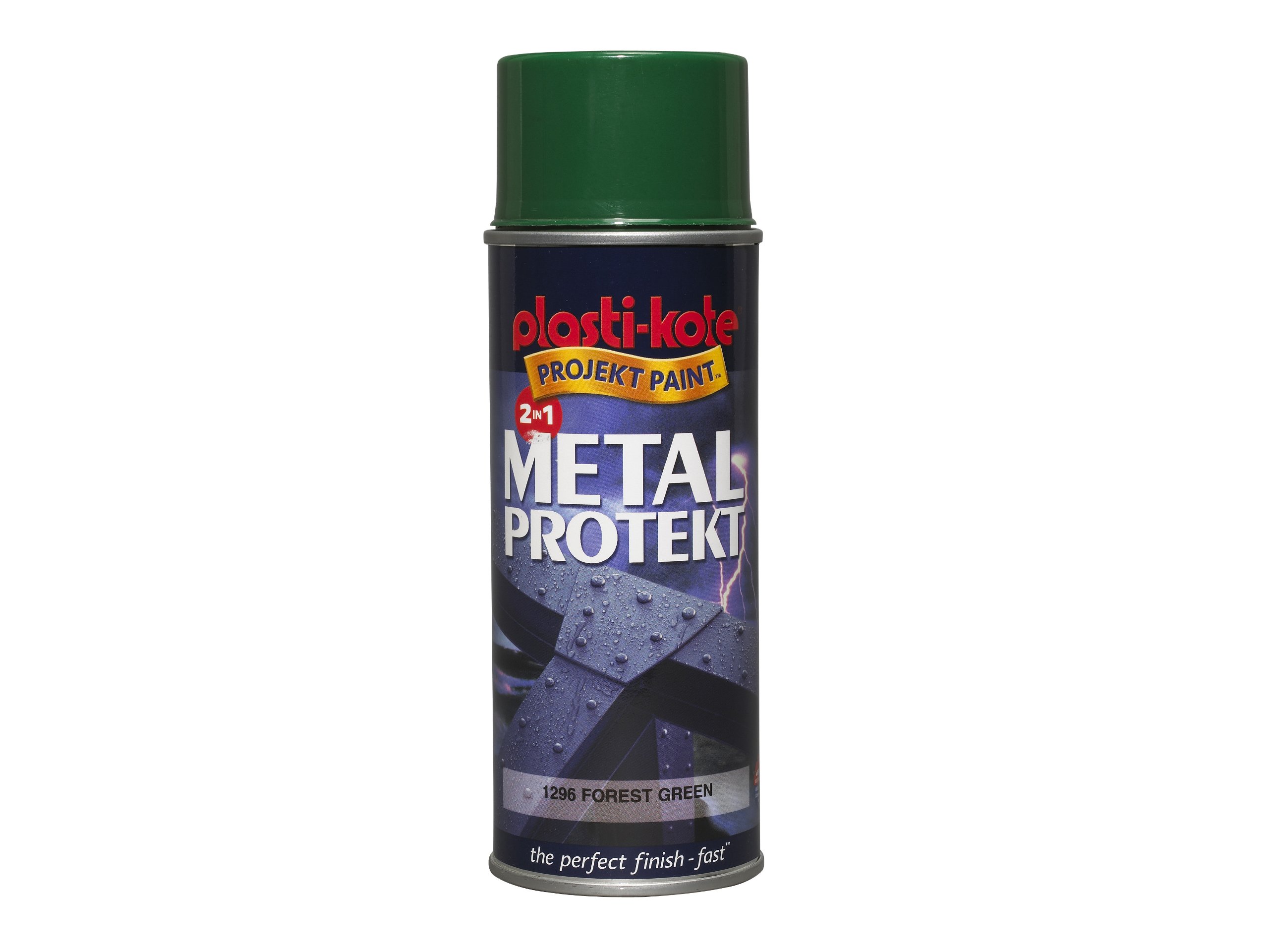 Plasti-kote 1296 400ml Metal Protekt - Forest Green
