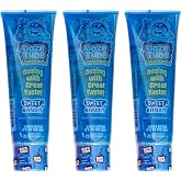 Ooze Tube Liquid Candy Blue Raspberry, 4 Ounce Each (Pack of 3)