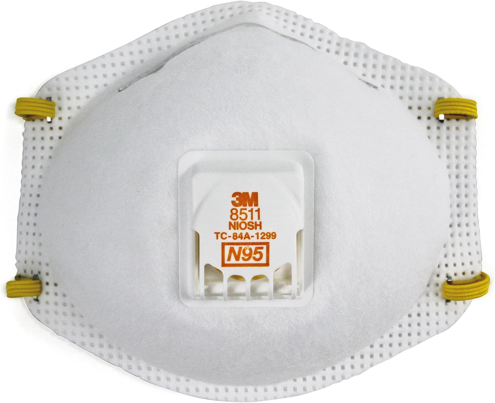 8511 3M Dust Mask Particulate Sanding N95 Dust Masks Respirator w/Valve, One New Mask 3M